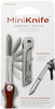 KeySmart Mini Knife - Keychain Pocket Knife, Compact Retractable Folding Blade with Stainless Steel