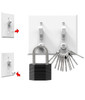 KeySmart KeyCatch - Modern Magnetic Key Rack Organizer 3 pack