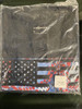 Kryptek Tee Shirt Large New FLAG RWB red White & Blue Tee Black