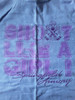 Springfield Armory USA Shoot Like A Girl Purple  T Shirt New S, M, L, XL, 2XL