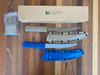 CRKT Hissatsu Knife Desert Tan CR-2907D w/ Rare Blue Trainer James Williams