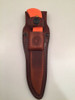 KNIVES OF ALASKA #00176FG TREKKER PRONGHORN HUNTER ORANGE SUREGRIP HANDLE D2