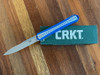 CRKT 6710 STICKLER ASSISTED FLIPPER KNIFE ALUMINUM HANDLE 3.38" STAINLESS BLADE