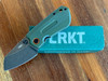 CRKT 6277 Schwarz Overland Compact Frame Lock Knife OD Green G-10 (2.24" Black)