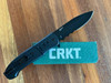 CRKT 6885 Ken Steigerwalt Ignitor Assisted Flipper Knife 3.48" Black Drop Point