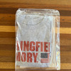 Springfield Armory T-Shirt Any Size S-2XL Heather Gray US Flag