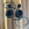 3M Peltor 88063-ARC W/ Arc Rail Adaptors, Headband And Brand New 3M Gel Cups