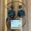 3M Peltor 88063-ARC W/ Arc Rail Adaptors, Headband And Brand New 3M Gel Cups