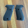 Sig Sauer P220 Grips Vintage Factory Black Checkered 1986 1987 Dated DA/SA EXC