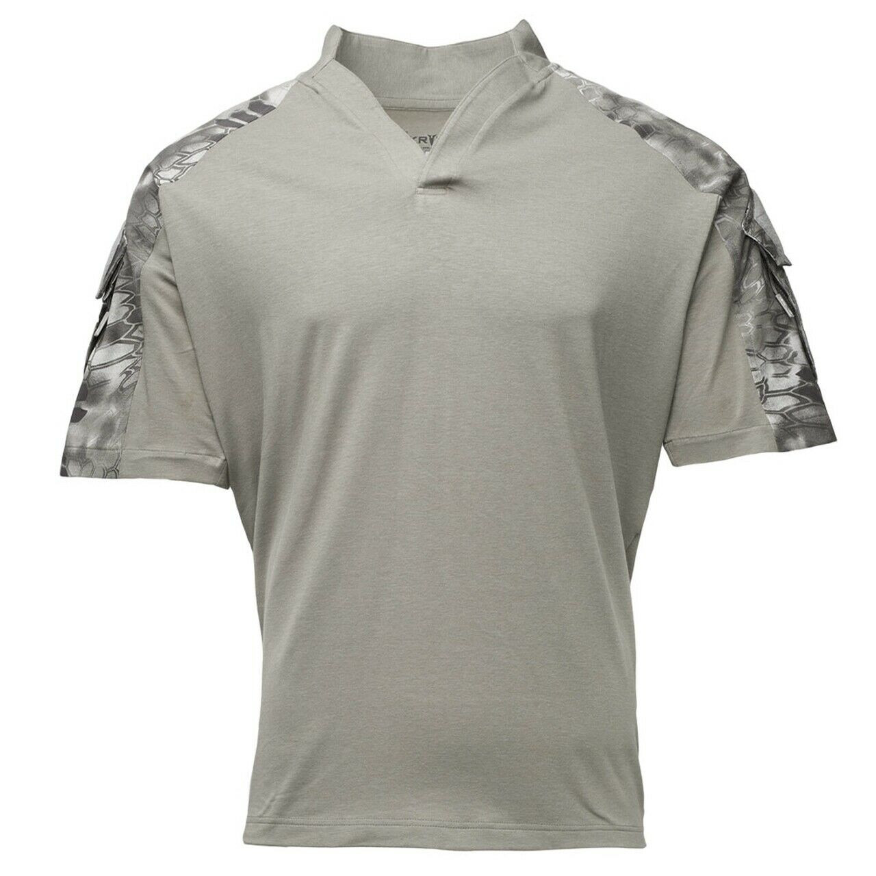 Kryptek Tactical SS Rugby, Color: Dark Charcoal/Raid Large 19TACRSSDC ...