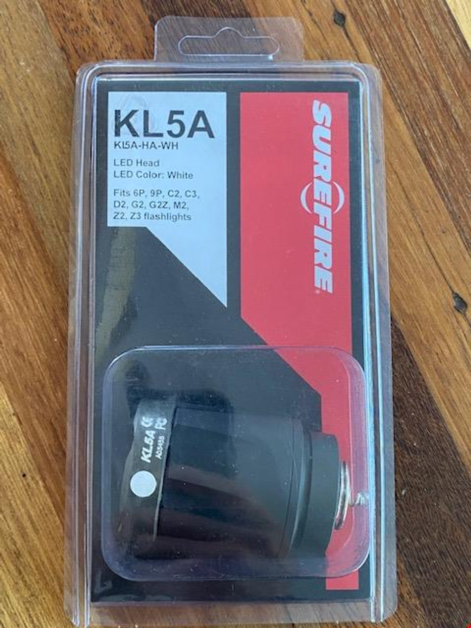 surefire シュアファイア L5 LED白 使用品