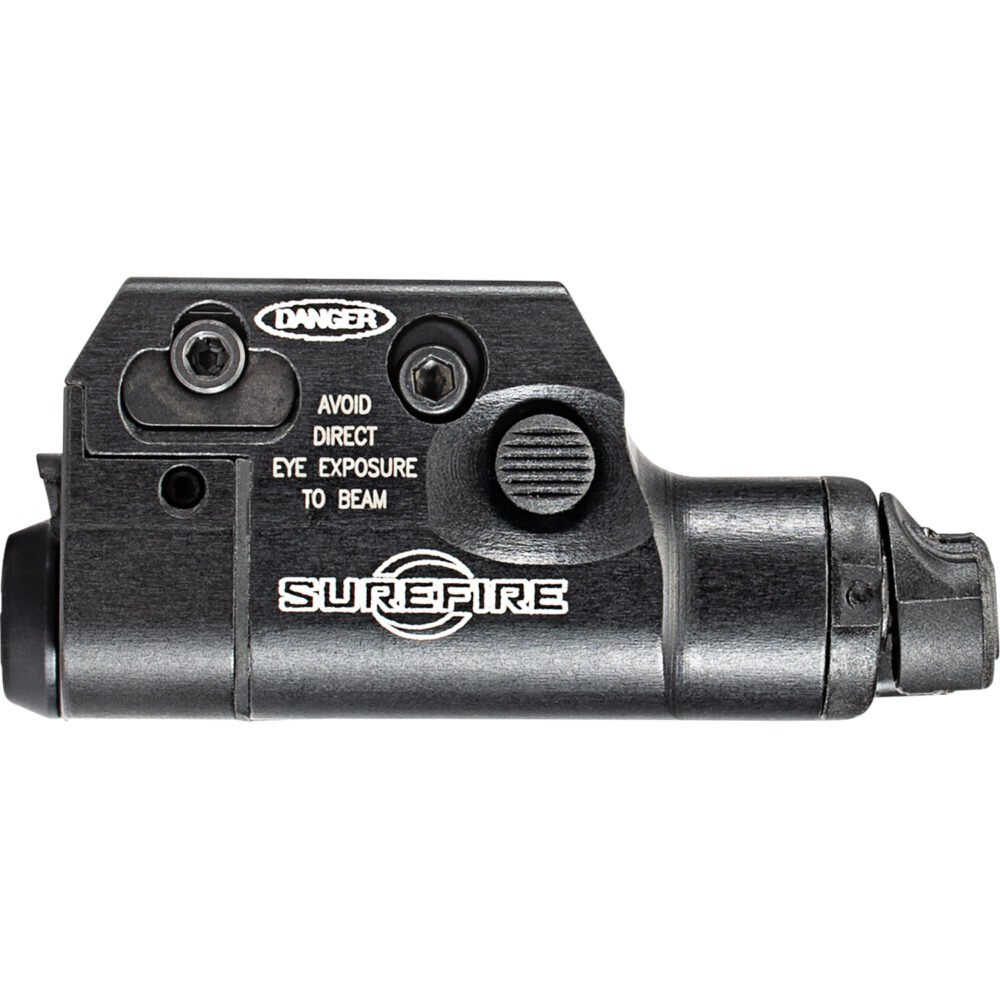 Surefire XC2-B-RD Black 300 Lumens XC2 Pistol Light/Red Laser