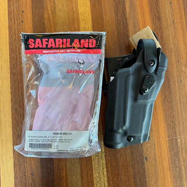 Safariland 6360 ALS Level 3 Duty Holster For Sig P226R With M3 Light - STX Basketweave