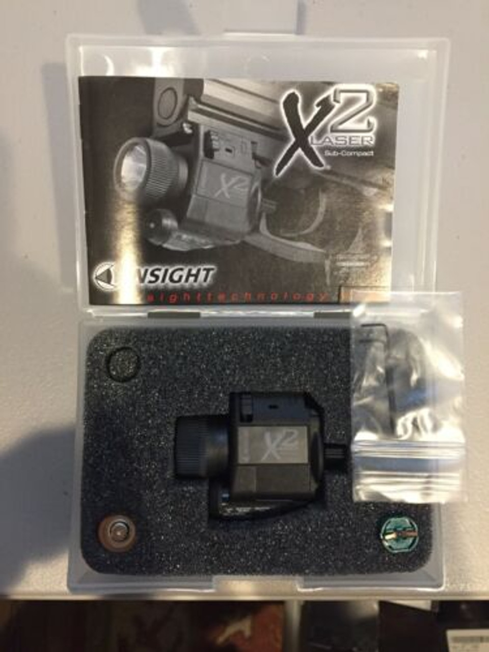 トイガン 1-39 INSIGHTtechnology X2 LED Insight Technology X2 (MTV-100-A1) Sub-Compact Laser