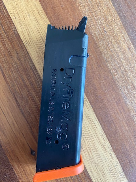 Dry Fire Magazine 9mm, 40cal. 357 cal. Pistols New Open Box