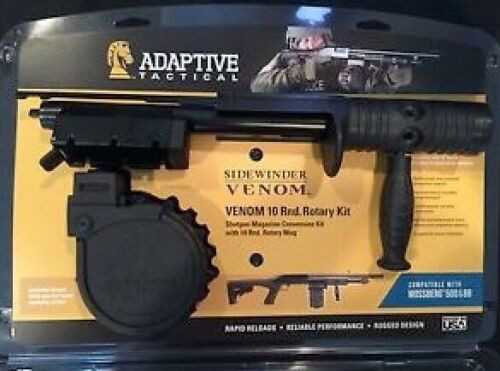 Adaptive Tactical Venom Kit W/10 Round Drum Mossberg Black Finish AT-05100