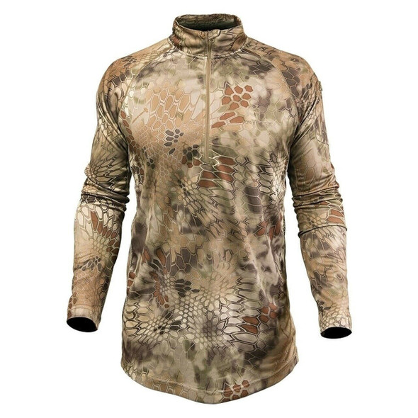 Kryptek Helios Hyperion LS Zip, Color: Highlander Size: XL NEW 18HELLSZH6