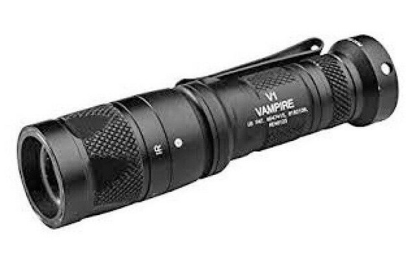 SureFire V1-C-BK V1 Vampire Red/IR Dual Output LED Flashlight