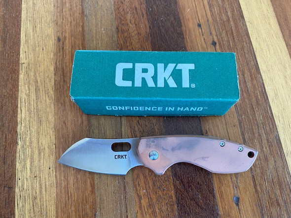 CRKT Knife 5311CU Pilar Copper Plain Edge Framelock