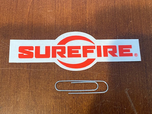 Surefire Vintage Logo Sticker Bundle of 3 Decoration Decals