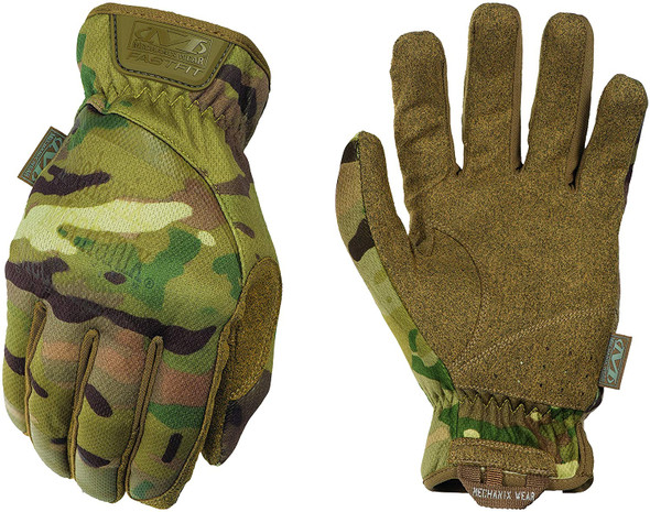 Mechanix Wear MultiCam FastFit MultiCam Tactical Gloves, FFTAB-78-010, Large