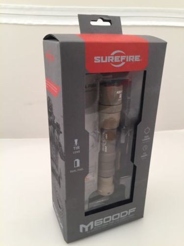 SureFire M600DF-TN Tan Duel Fuel Scout LED Weapon Mounted Light 1500 Lumen +KIT