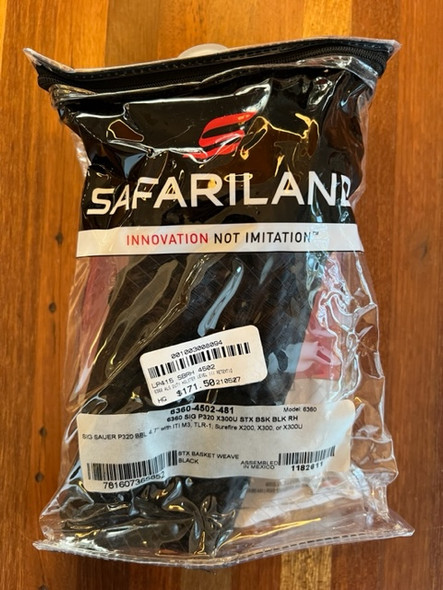 Safariland 6360-4502-481 ALS Duty Holster STX BW Kydex RH for Sig P320 X300U