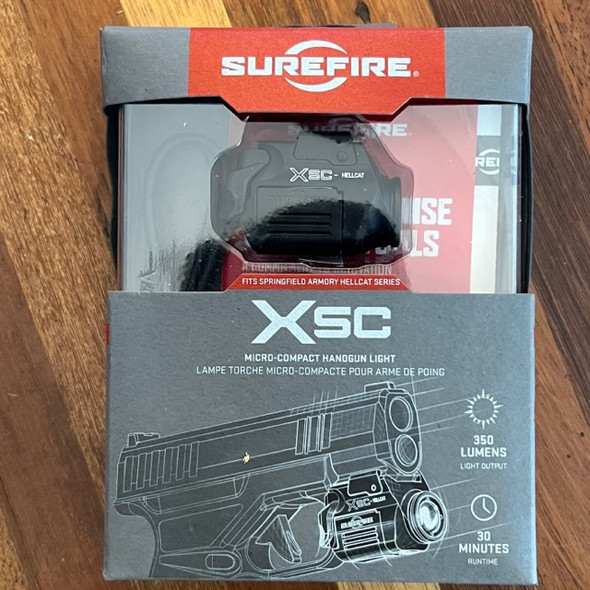 SUREFIRE XSC-HELLCAT Micro-Compact WEAPON LIGHT 350 LUMEN Springfield HELLCAT