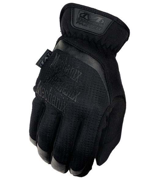 Mechanix Wear FastFit Black Tactical Gloves, FFTAB-55-008, Small