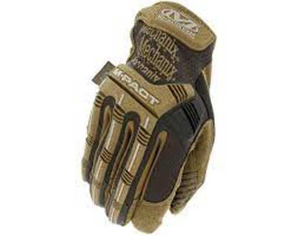 Mechanix Wear M-Pact Brown Tactical Impact Resistant Gloves MPT-72-010 Large