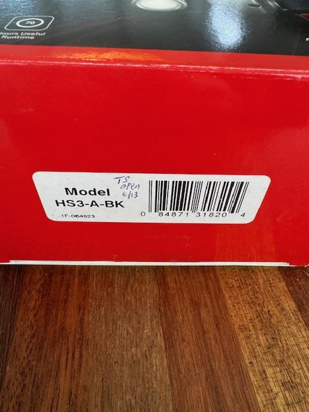 SureFire Maximus Rechargeable Variable-Output LED Headlamp HS3-A-BK