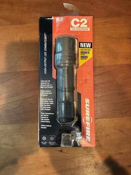 Surefire C2-HA C2 Centurion Incandescent Flashlight #A82955