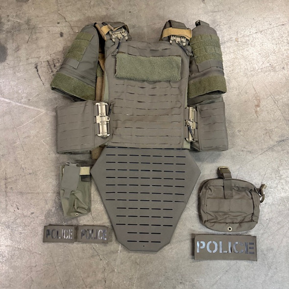 ​FirstSpear Strandhogg MBAV  - Ranger Green 6/12 - With Soft IIIA Armor