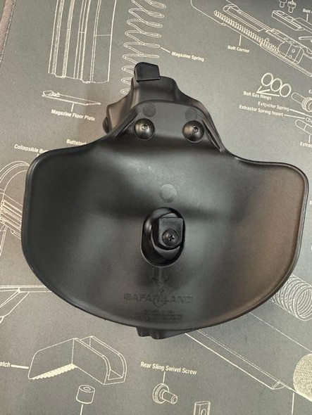 Safariland 6378-83-411 Black STX Plain RH Conceal Holster For Glock 17/22/31 *