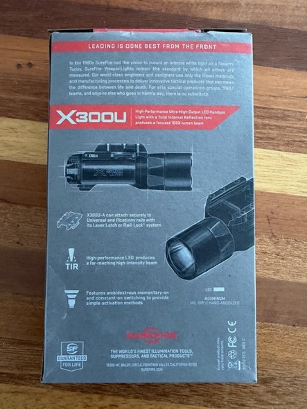 SureFire X300U-A  X300 Ultra LED ***1000 Lumens WeaponLight ***