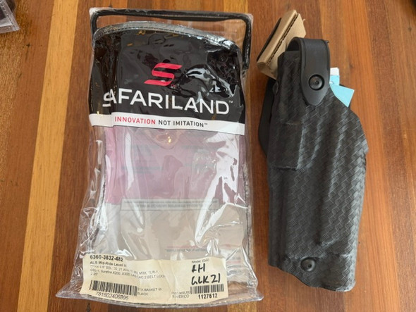 Safariland 6360-3832-261 Duty Holster STX Nylon Look Right G21 G20 X300U TLR-1