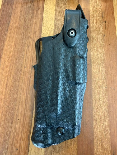 Safariland 6360-8301-481 ALS/SLS Level III Mid-Ride Holster  Basket RH G17 G22