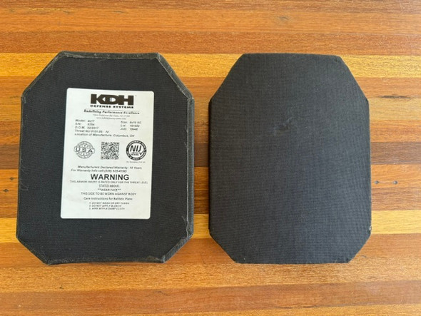 KDH / Highcom 4s17 Level IV set of 2 Plates 8x10