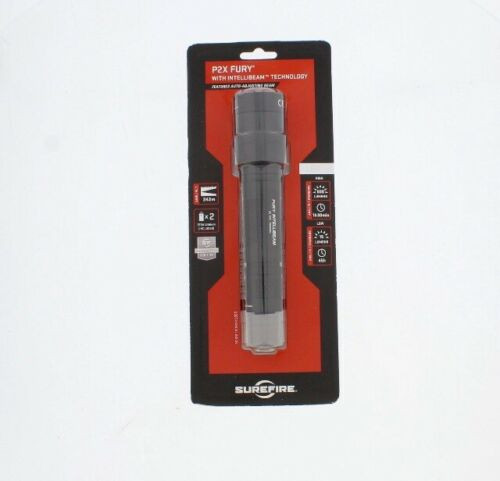 Surefire P2XIB-A-BK P2X Fury Intellibeam 600 Lumen LED Flashlight