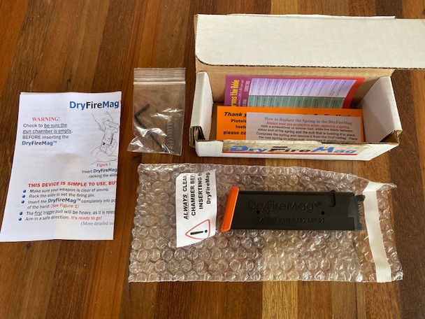 Dry Fire Magazine 9mm, 40cal. 357 cal. Pistols New Open Box