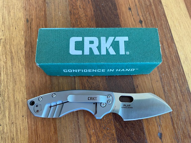 CRKT Knife 5311CU Pilar Copper Plain Edge Framelock