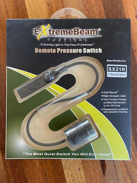 EXTREME BEAM SX21R TACTICAL REMOTE PRESSURE SWITCH 11" NEW EB-AC-A01
