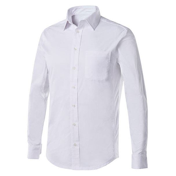 Vertx Mens CAPITOL DRESS SHIRT - White Noise - Large regular - VTX1490