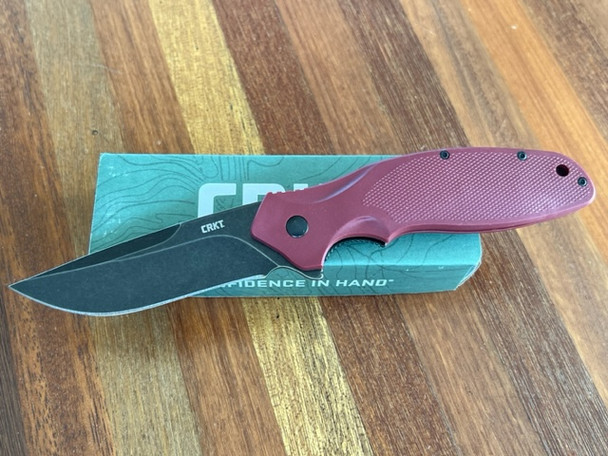 CRKT ​K800RKP  SHENANIGAN MAROON Ken Onion