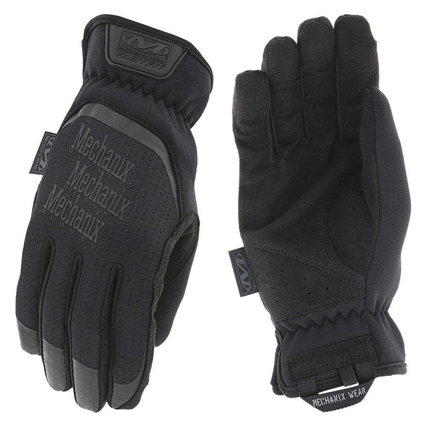 Mechanix Wear FastFit Black Tactical Gloves, FFTAB-55-010, Large