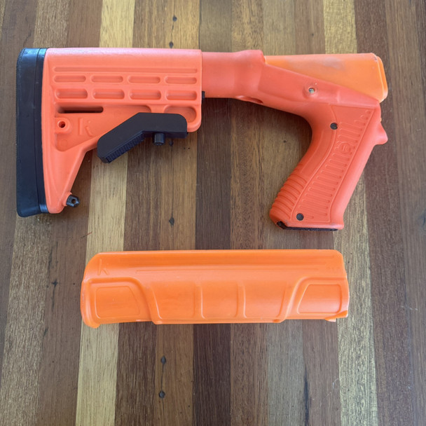 REMINGTON 870 12GA STOCK & FOREND - KNOXX LESS LETHAL  Orange