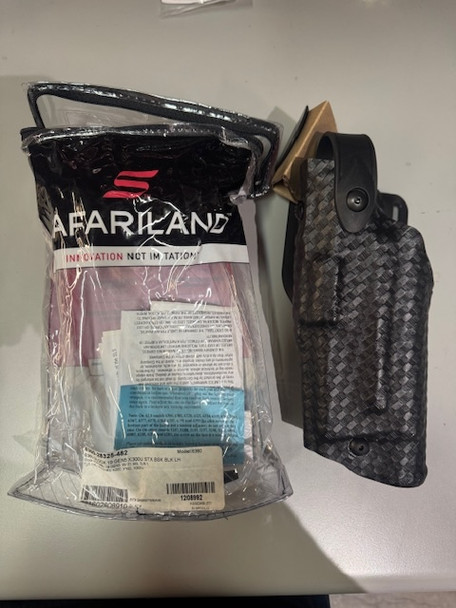 Safariland Retention Holster STX Basket Left Hand Glock 19 6360-28325-482 Light
