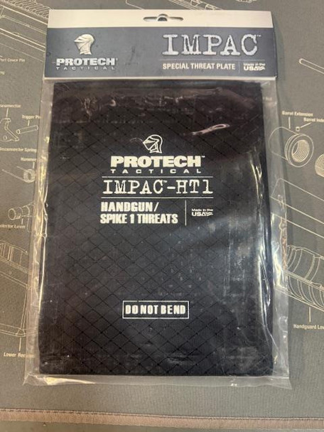 ProTech IMPAC-HT1 Handgun Threat/Spike 1 Plate 9X7