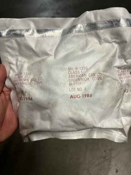US M13A2 MK-17 Gas Mask Filter Set MSA Mine Safety Appliance NOS  4240-165-5026