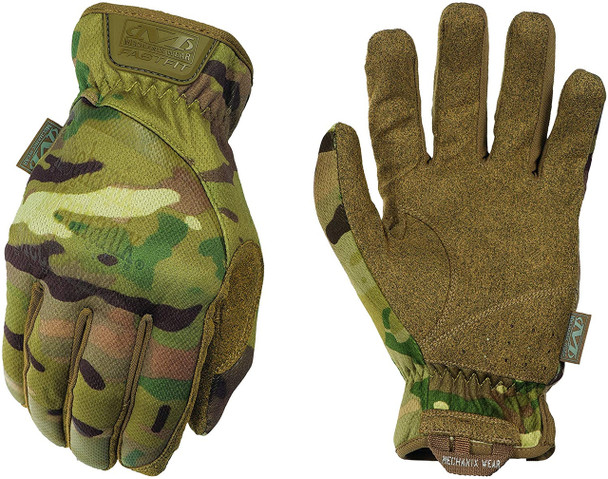 Mechanix Wear MultiCam FastFit MultiCam Tactical Gloves, FFTAB-78-011, XL